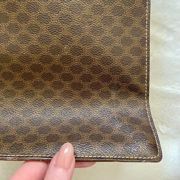 Celine Vintage Macadam Top Handle Handbag - Picture 8 of 16